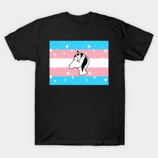 Trans Sparkle Unicorn T-Shirt